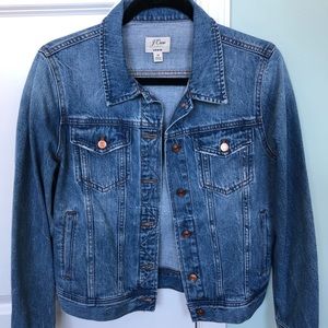 NWOT JCrew Classic Denim Jacket - size Medium